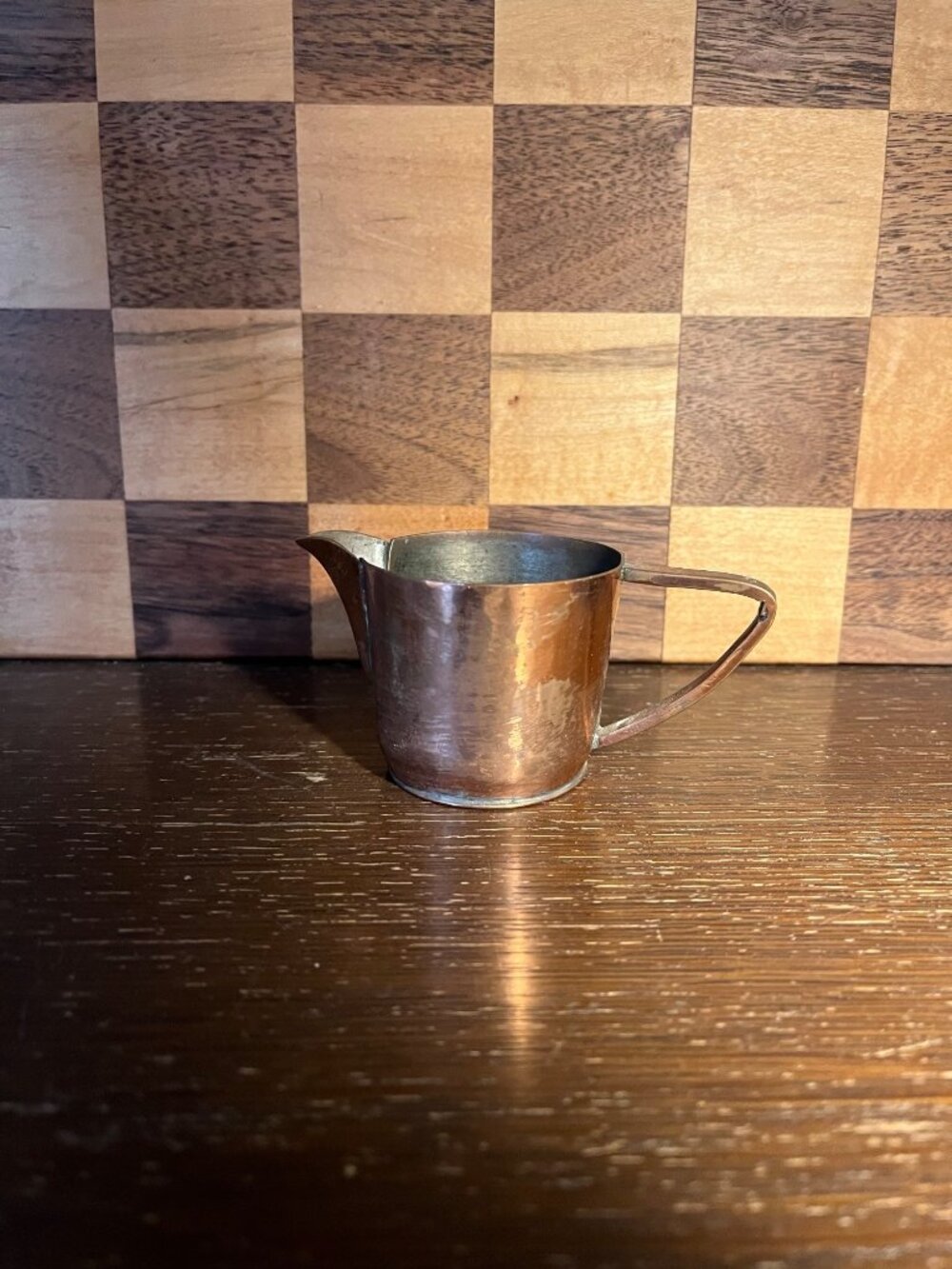 Small Vintage Copper Pitcher